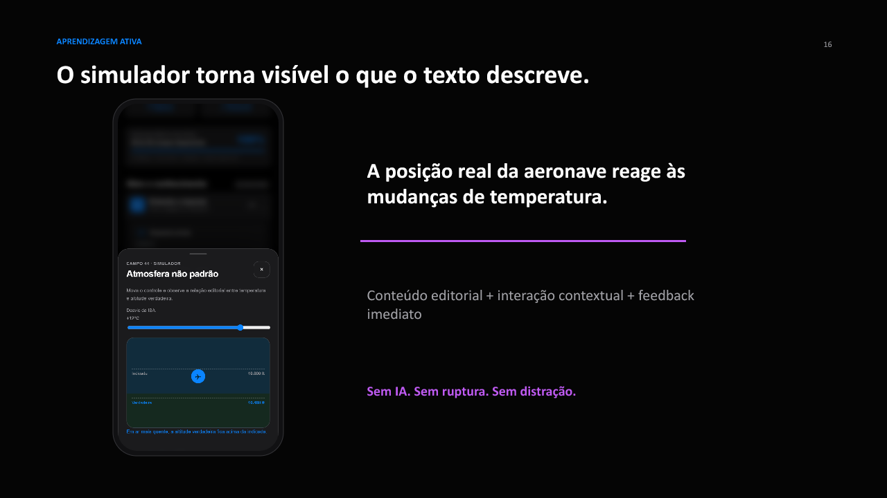 Simulador interativo