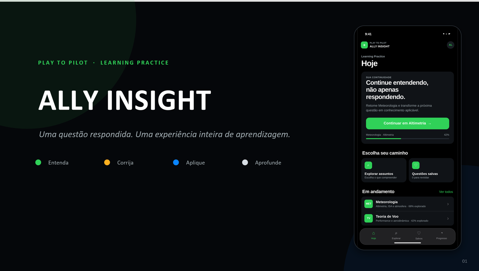 Capa institucional do ALLY INSIGHT